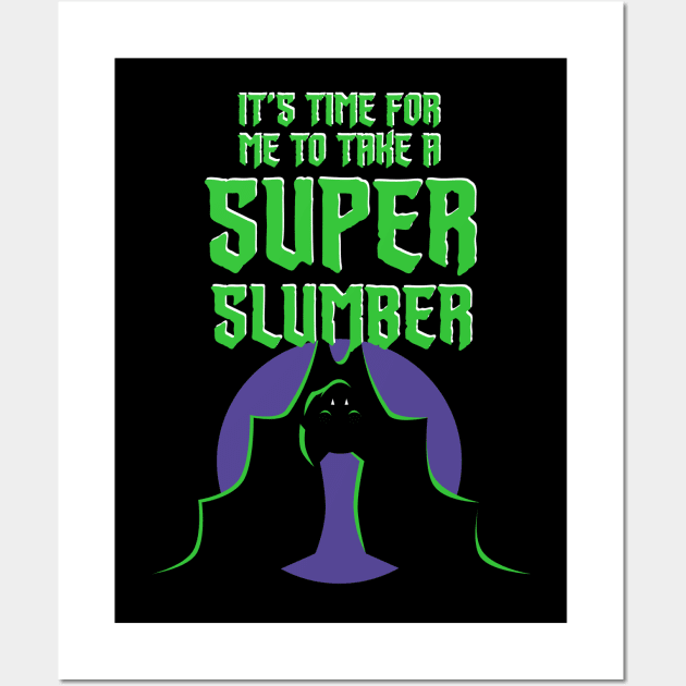 Super Slumber Wall Art by Wozzozz